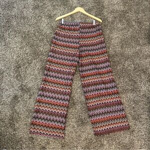 Shade & Shore Pants Womens Med 8-10 Crochet Chevron Swim Cover Up Beach